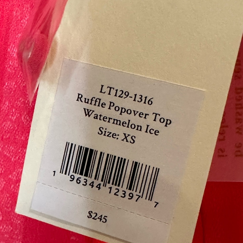 LoveShackFancy Ruffle Popover Top - Picture 10 of 13